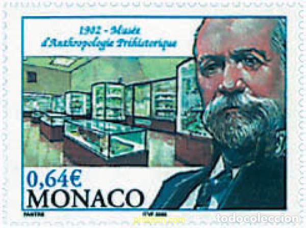 Selos: 79546 MNH MONACO 2002 CENTENARIO DEL MUSEO DE ANTROPOLOGIA PREHISTORICA