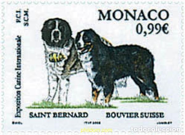 Sellos: 77176 MNH MONACO 2002 EXPOSICION CANINA INTERNACIONAL