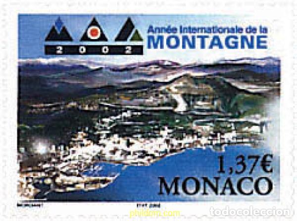 Briefmarken: 81549 MNH MONACO 2002 A&Ntilde;O INTERNACIONAL DE LA MONTA&Ntilde;A