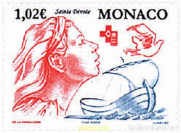 Francobolli: 81548 MNH MONACO 2002 CRUZ ROJA MONEGASCA