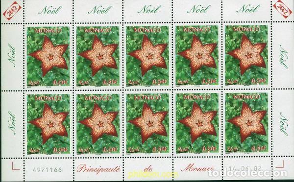 Sellos: 100473 MNH MONACO 2002 NAVIDAD