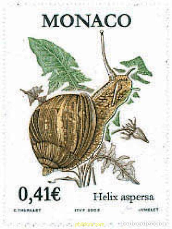 Sellos: 104236 MNH MONACO 2002 NATURALEZA