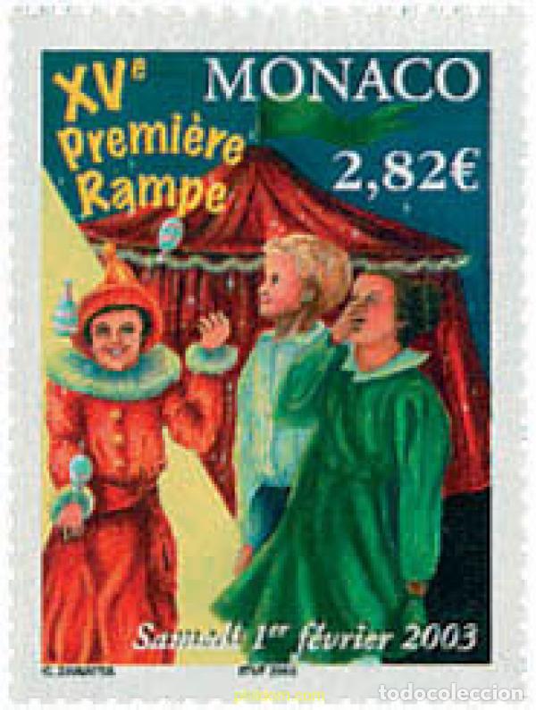 Sellos: 104251 MNH MONACO 2003 15 PREMIERE RAMPE EN MONACO