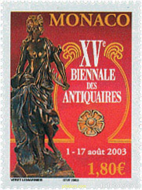 Sellos: 114694 MNH MONACO 2003 15 BIENAL DE ANTICUARIOS