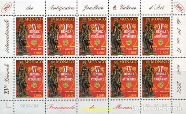 Sellos: 114695 MNH MONACO 2003 15 BIENAL DE ANTICUARIOS