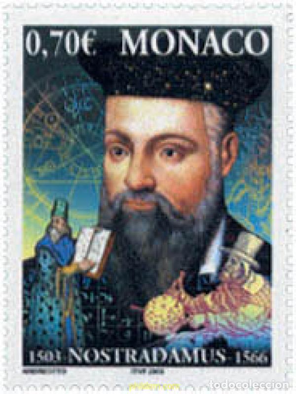 Sellos: 132140 MNH MONACO 2003 500 ANIVERSARIO DEL NACIMIENTO DE NOSTRADAMUS