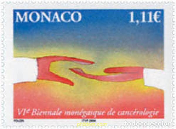 Sellos: 138776 MNH MONACO 2004 6 BIENAL MONEGASCA DE CANCEROLOGIA
