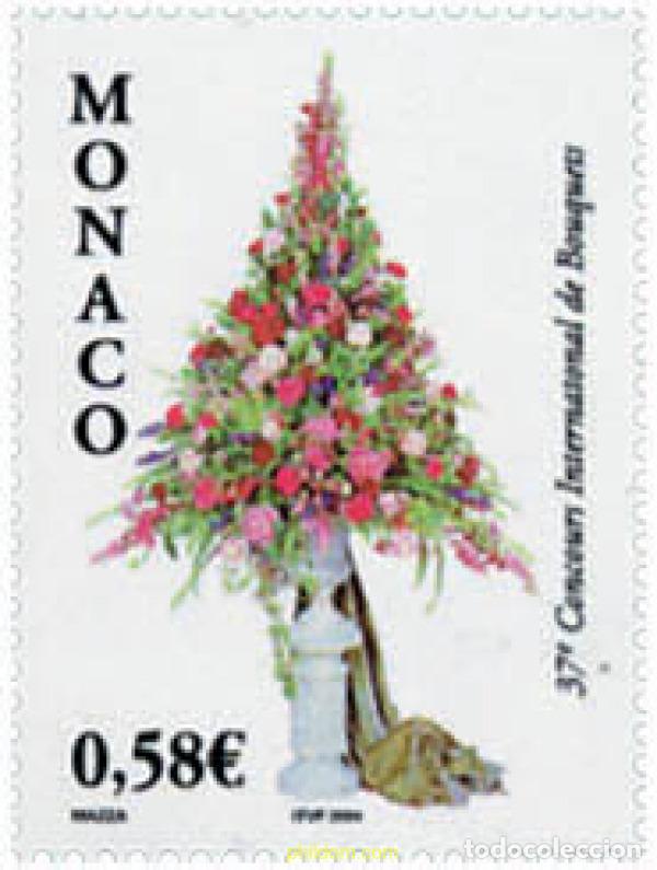 Sellos: 138787 MNH MONACO 2004 37 CONCURSO INTERNACIONAL DE RAMOS DE FLORES