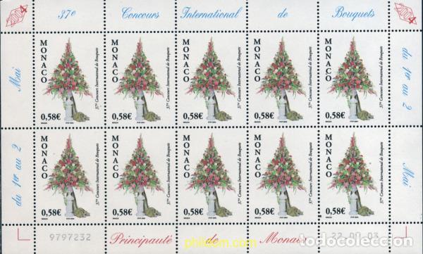 Sellos: 138788 MNH MONACO 2004 37 CONCURSO INTERNACIONAL DE RAMOS DE FLORES