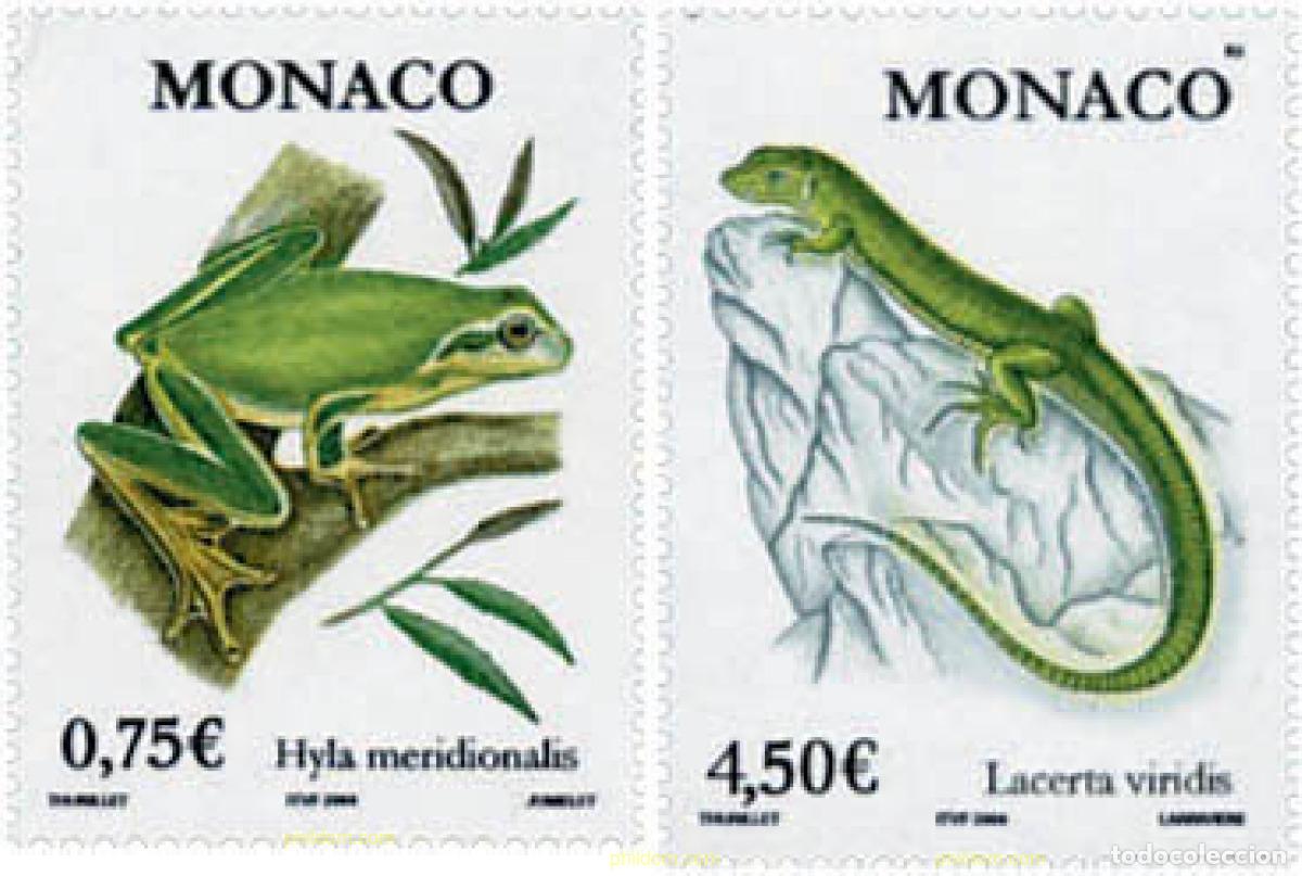 Sellos: 138780 MNH MONACO 2004 FAUNA Y FLORA DEL MEDITERRANEO
