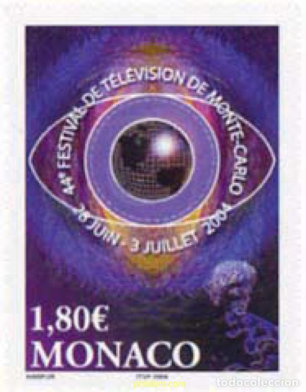 Sellos: 142027 MNH MONACO 2004 44 FESTIVAL DE TELEVISION DE MONTECARLO