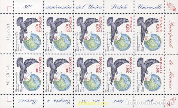 Sellos: 142032 MNH MONACO 2004 23 CONGRESO DE LA UPU