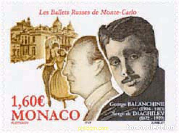 Sellos: 142025 MNH MONACO 2004 95 ANIVERSARIO DEL BALLET RUSO DE MONTECARLO