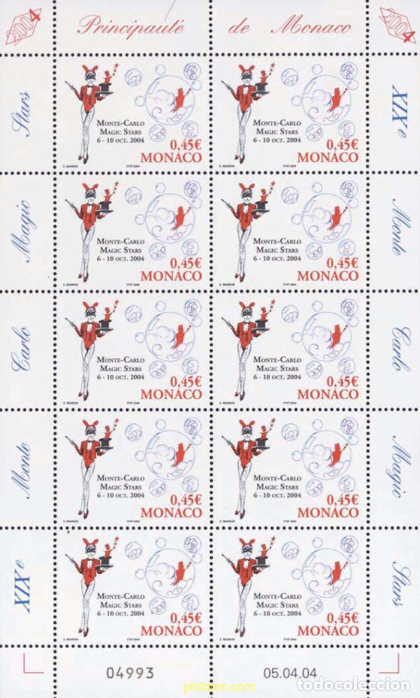 Sellos: 142045 MNH MONACO 2004 MONTECARLO MAGIC STARS
