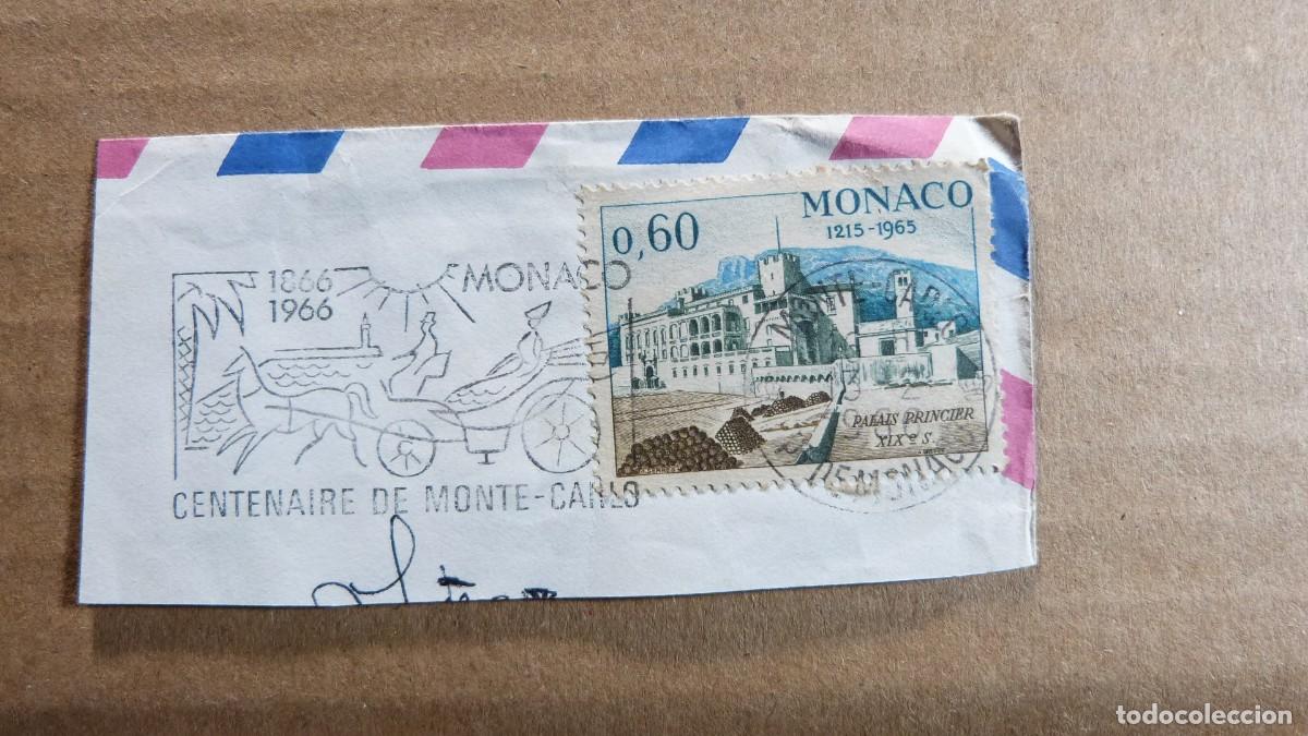 Sellos: Sello Monaco Palacio Centenario de Monte Carlo a&ntilde;o 1966