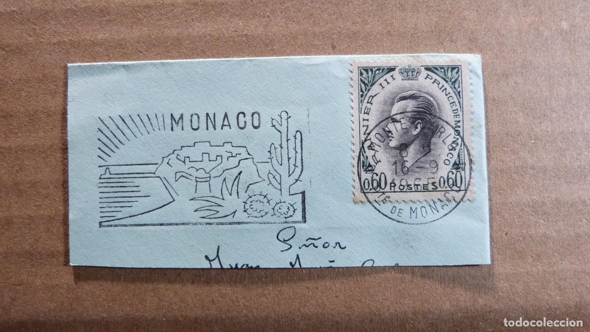 Sellos: Sello Monaco Principe Rainiero III a&ntilde;o 1965