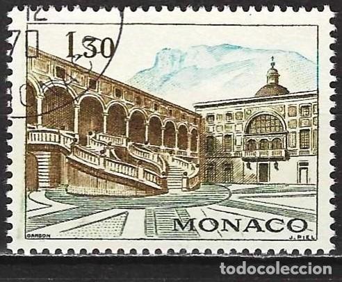 Sellos: Monaco 1970 - Mi 996 - YT 844 - El patio del Palacio