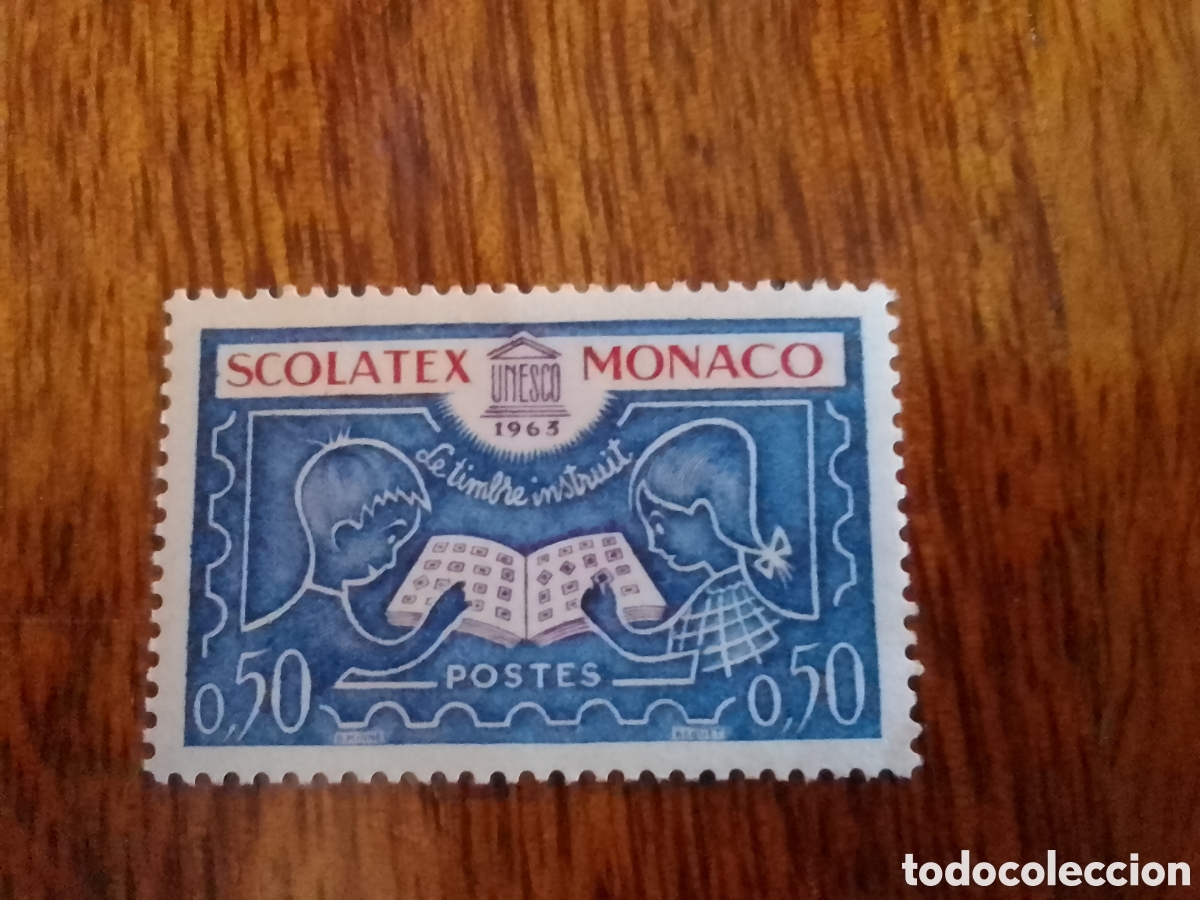 Sellos: &rdquo;SCOLATEX&rdquo; Expo Filatelia M&Oacute;NACO