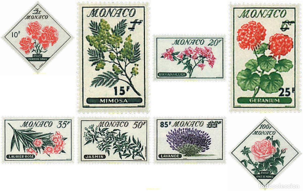 Sellos: 791728 MNH MONACO 1959 FLORES