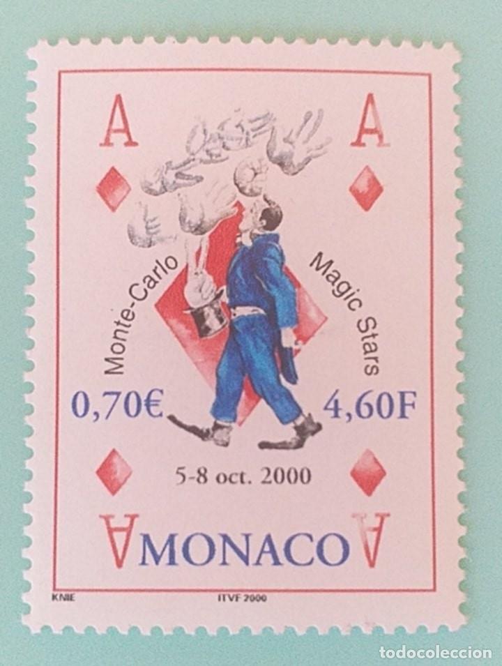 Sellos: Sellos M&oacute;naco 2000 N&ordm; 2264 Montecarlo Magic. 1v. Nuevo