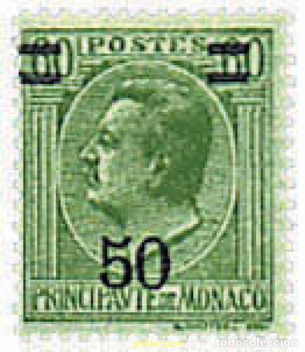 Sellos: 792874 HINGED MONACO 1928 PRINCIPE LUIS II Y VISTAS DEL PRINCIPADO