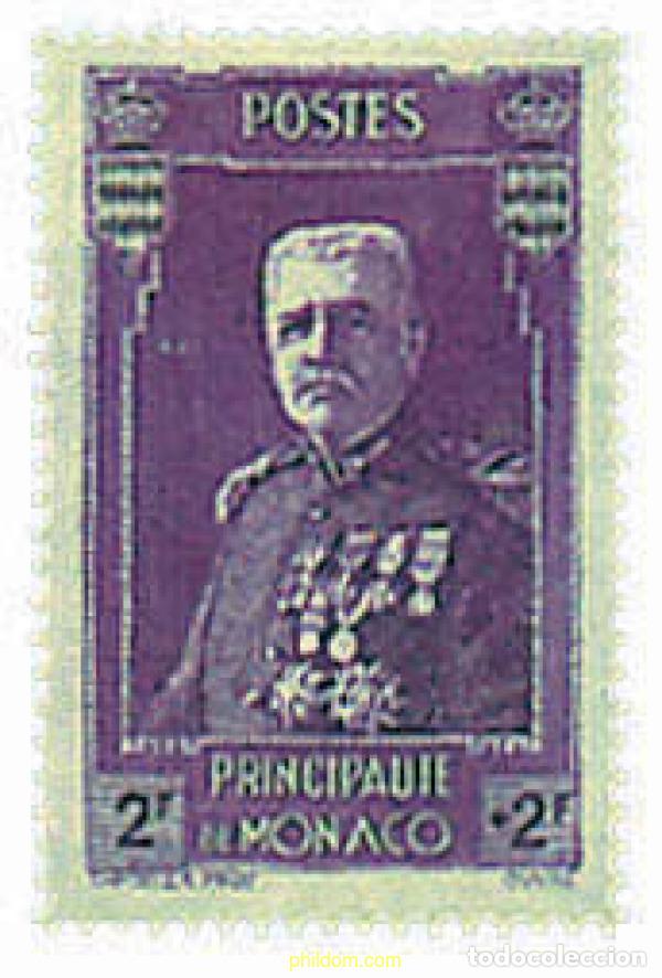 Sellos: 600896 HINGED MONACO 1937 JARDINES DEL PRINCIPADO Y PRINCIPE LUIS II