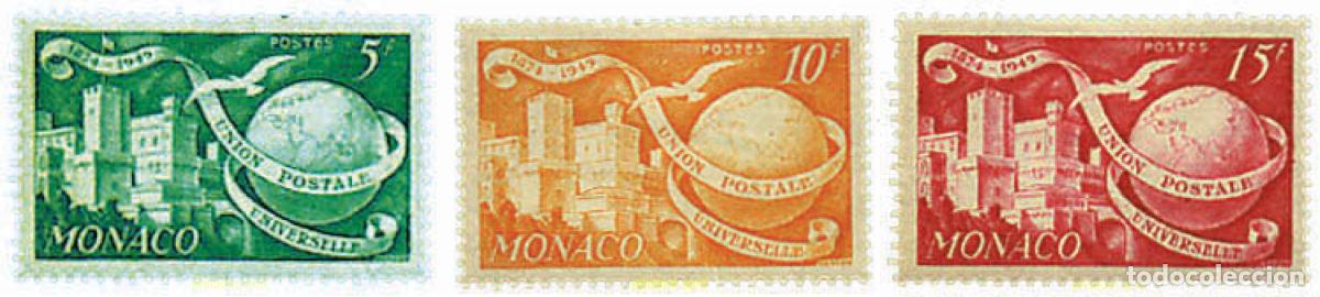 Sellos: 227635 HINGED MONACO 1949 75 ANIVERSARIO DE LA UPU