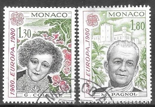 Sellos: SELLOS USADOS DE MONACO 1980,YT 1224/ 25
