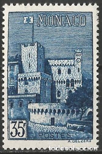 Sellos: Monaco 1959 - Mi 619 - YT 506 - El castillo - MNH**