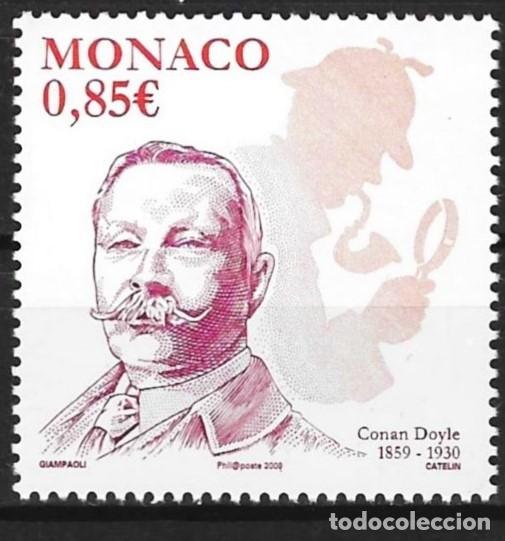 Sellos: Monaco 2009 - Mi 2932 - YT 2672 - Arthur Conan Doyle - MNH**