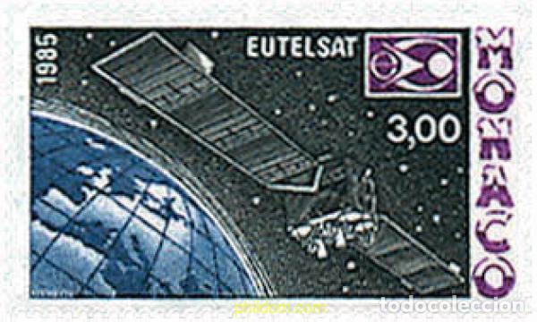 Sellos: 67788 MNH MONACO 1985 ORGANIZACION EUROPEA DE TELECOMUNICACIONES POR SATELITE