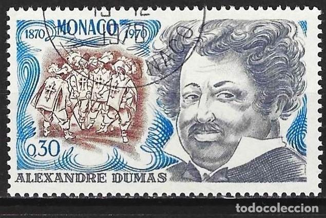 Sellos: Monaco 1970 - Mi 989 - YT 839 - El escritor Alexandre Dumas