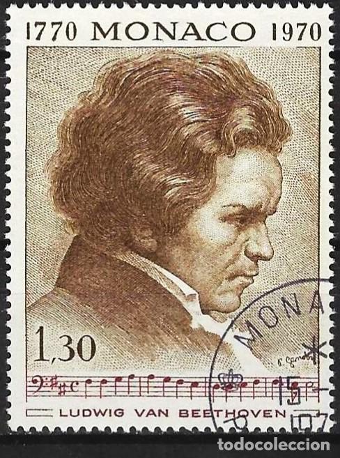 Timbres: Monaco 1970 - Mi 992 - YT 842 - Ludwig von Beethowen
