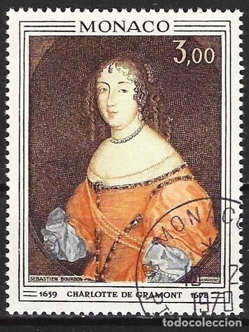 Sellos: Monaco 1970 - Mi 995 - YT 846 - La princesa Charlotte de Gramont