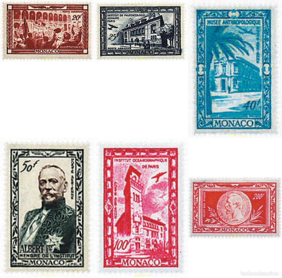 Sellos: 583792 HINGED MONACO 1949 CENTENARIO DEL NACIMIENTO DEL PRINCIPE ALBERTO I
