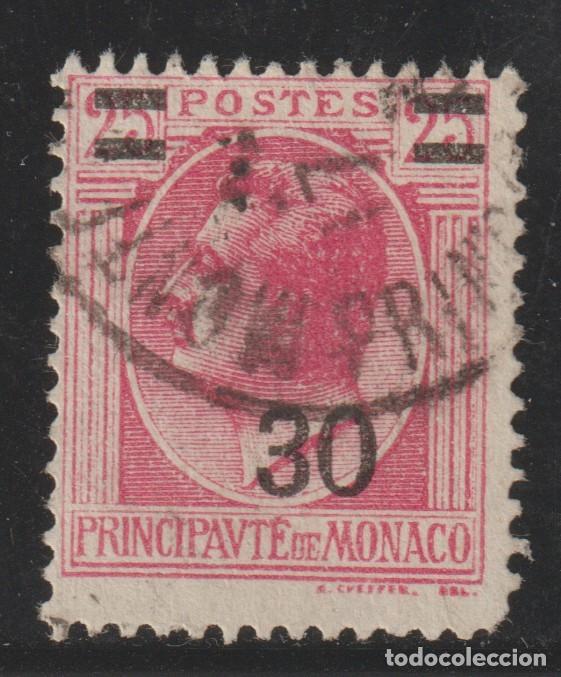 Sellos: MONACO // YVERT 104 // 1926-31 ... USADO - Foto 1