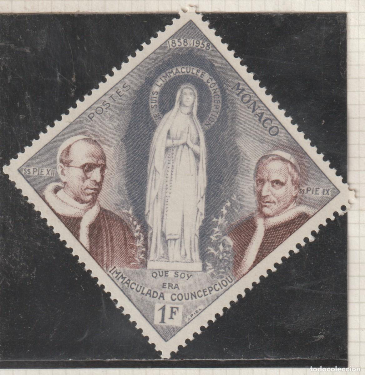 Sellos: MONACO // YVERT 492 // 1958 ... NUEVO sin fijasellos