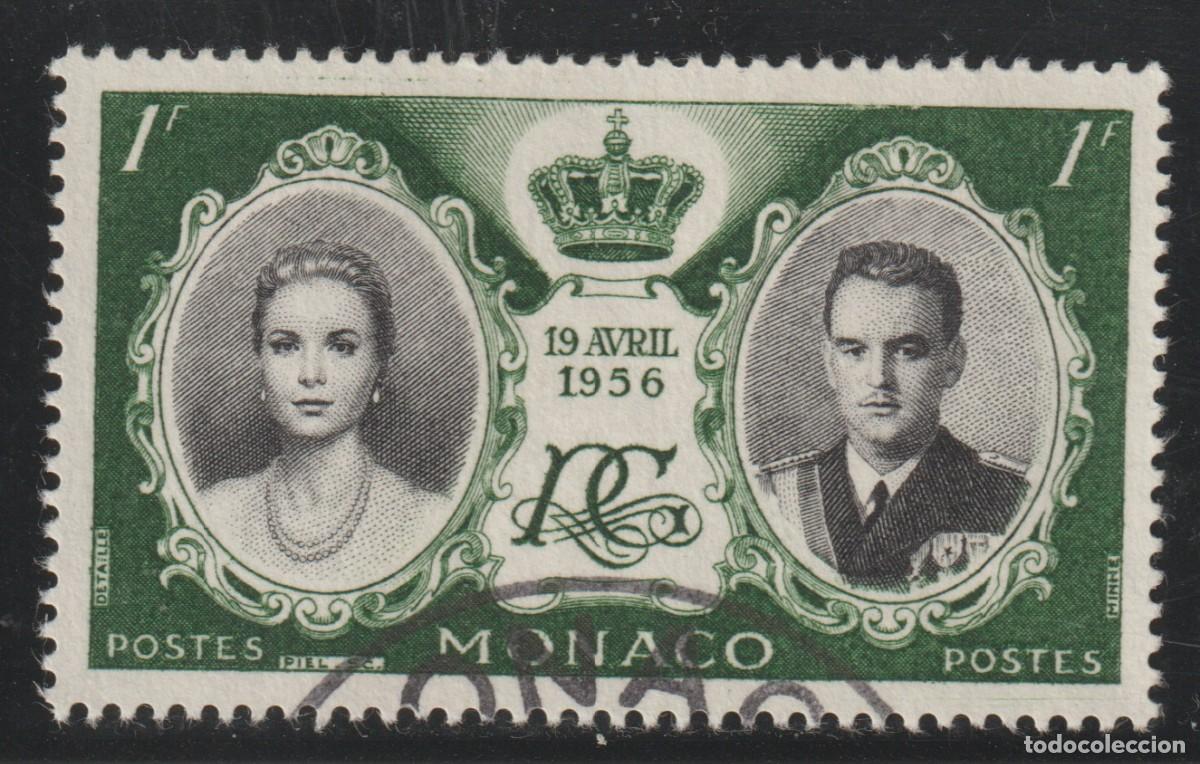 Sellos: MONACO // YVERT 473 // 1956 ... USADO - Foto 1