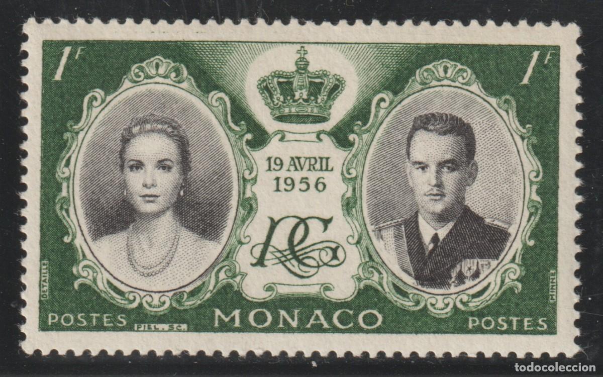 Sellos: MONACO // YVERT 473 // 1956 ... NUEVO sin fijasellos
