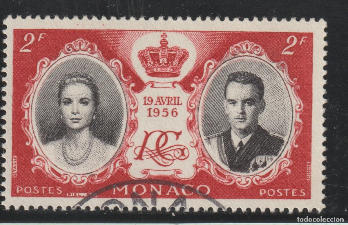Sellos: MONACO // YVERT 474 // 1956 ... USADO - Foto 1