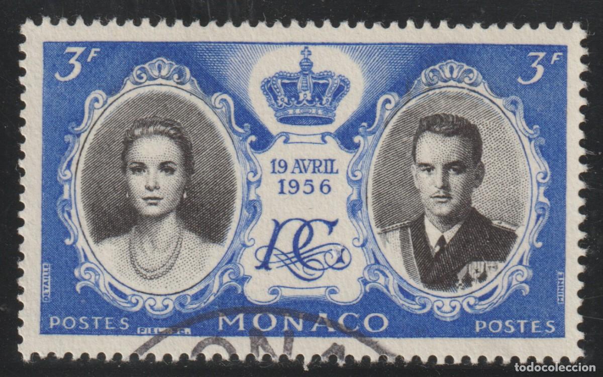 Sellos: MONACO // YVERT 475 // 1956 ... USADO