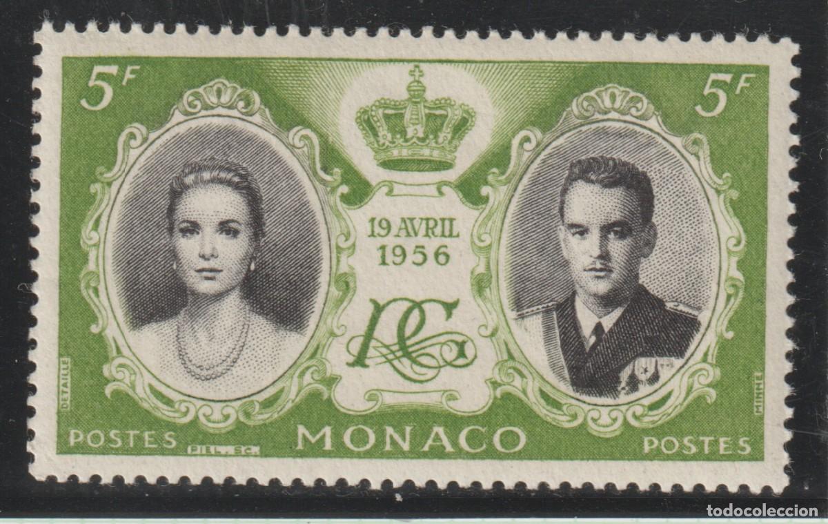 Sellos: MONACO // YVERT 476 // 1956 ... NUEVO sin fijasellos