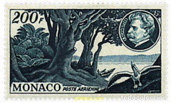 Sellos: 639346 HINGED MONACO 1955 80 ANIVERSARIO DEL DOCTOR ALBERT SCHWEITZER