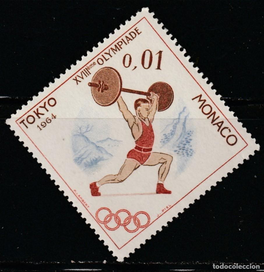 Sellos: MONACO // YVERT 654 // 1964 ... NUEVO sin fijasellos