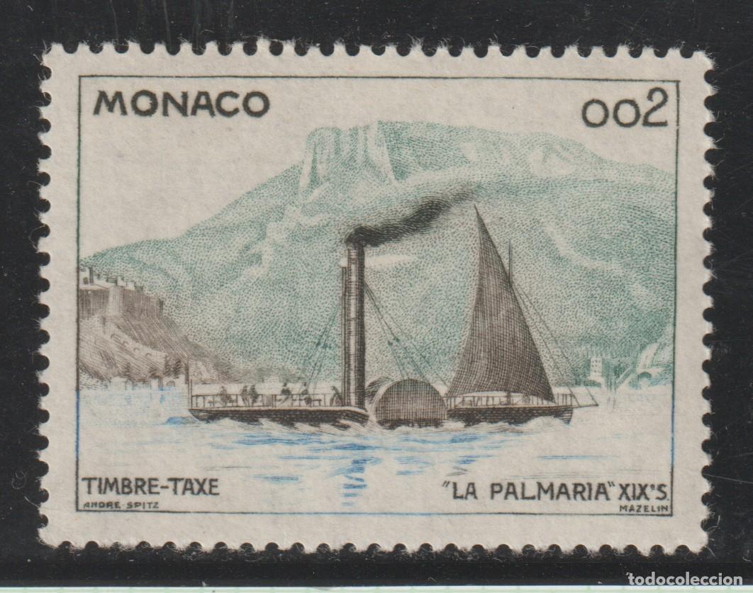 Sellos: MONACO // YVERT 57 TASA // 1960 ... NUEVO sin fijasellos