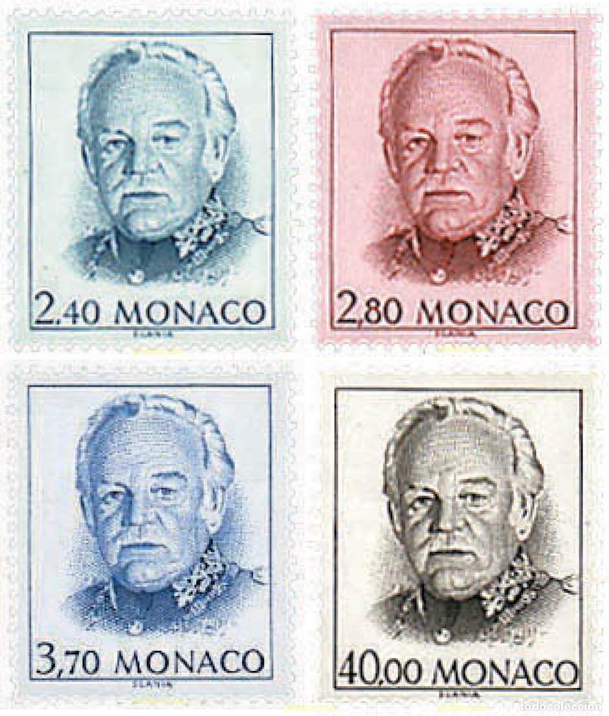 Sellos: 34841 MNH MONACO 1993 PRINCIPE RAINIERO III