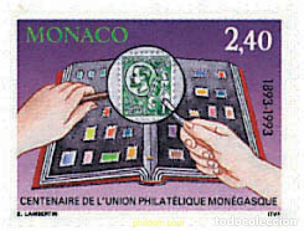 Sellos: 34839 MNH MONACO 1993 CENTENARIO DE LA UNION FILATELICA MONEGASCA