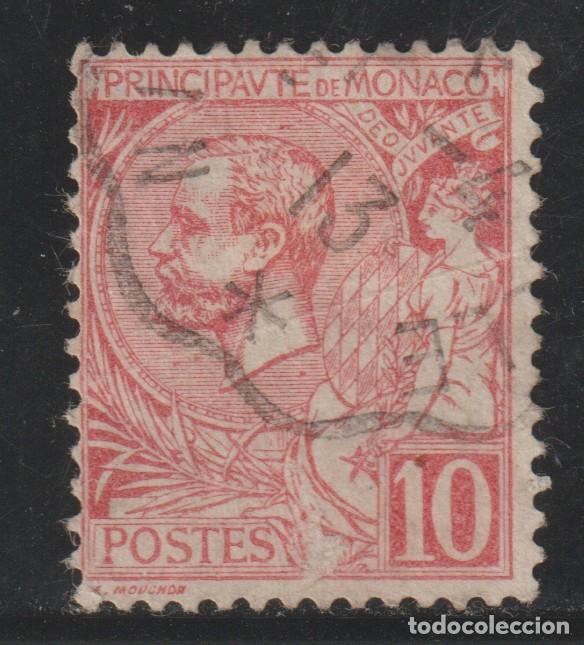 Sellos: MONACO // YVERT 23 // 1901 ... USADO - Foto 1