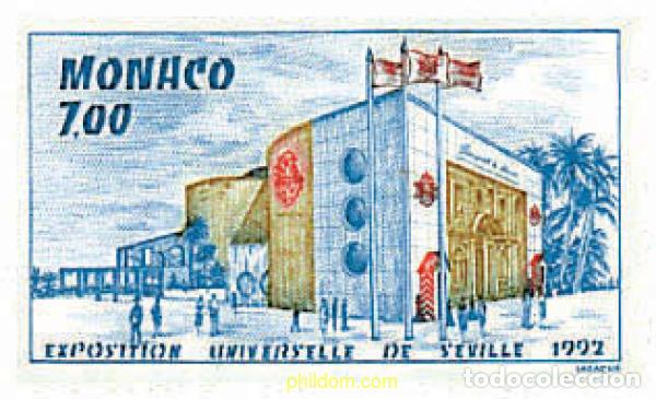 Sellos: 32380 MNH MONACO 1992 EXPO 92. EXPOSICION UNIVERSAL DE SEVILLA