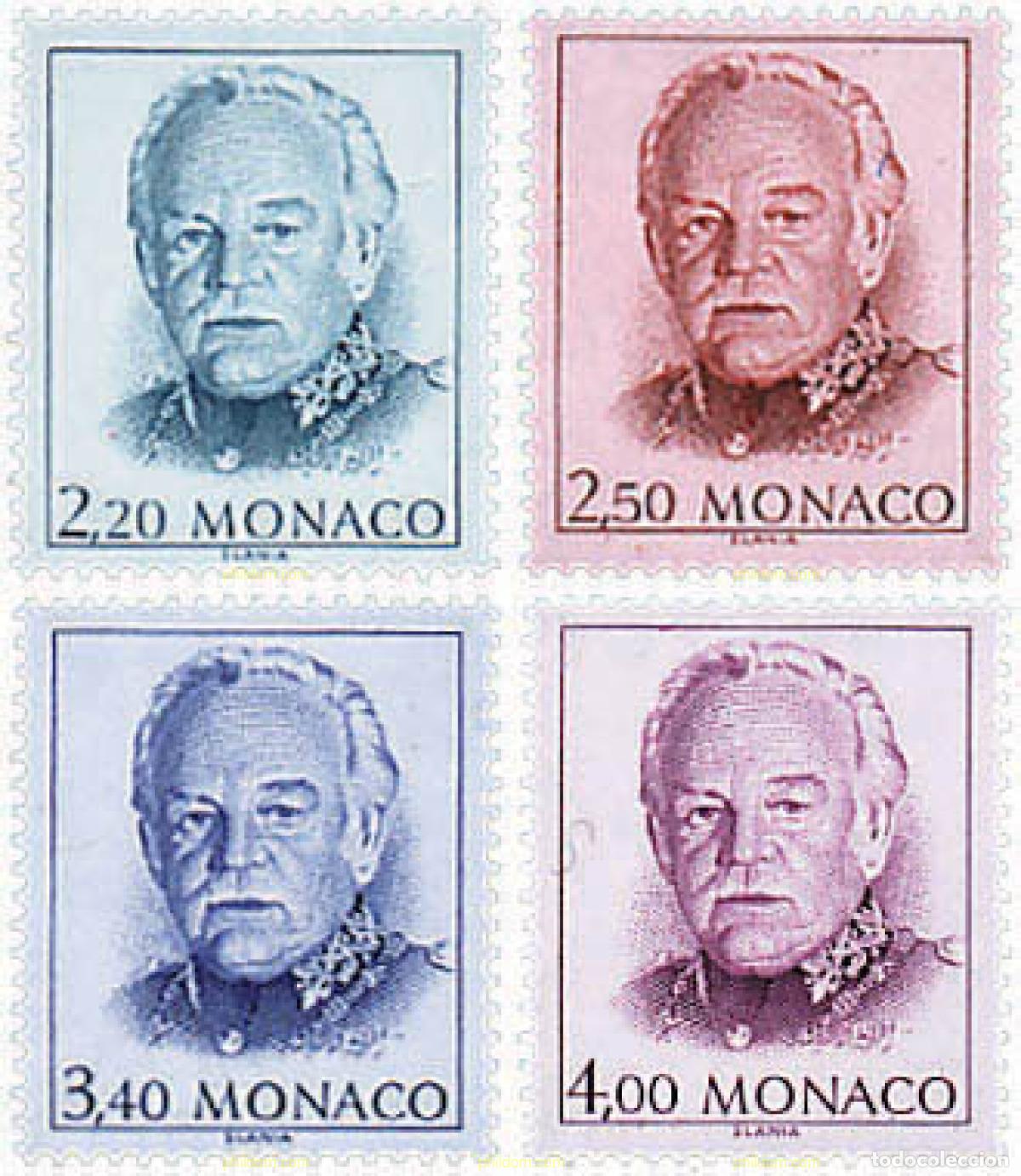 Sellos: 34833 MNH MONACO 1991 PRINCIPE RAINIERO III